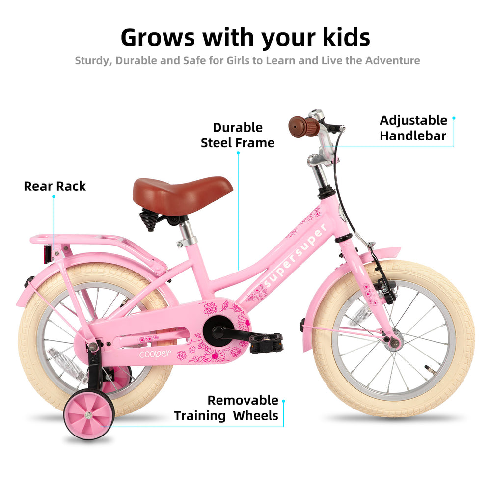 JOYSTAR Cooper Girls Bike for 2-12 Years - JOYSTARBIKE