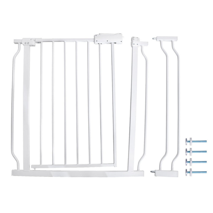KEANO Walk-Thru Safety Gate for Baby and Pets, Child Proof Fence for Doorways, Stairways, Hallways
