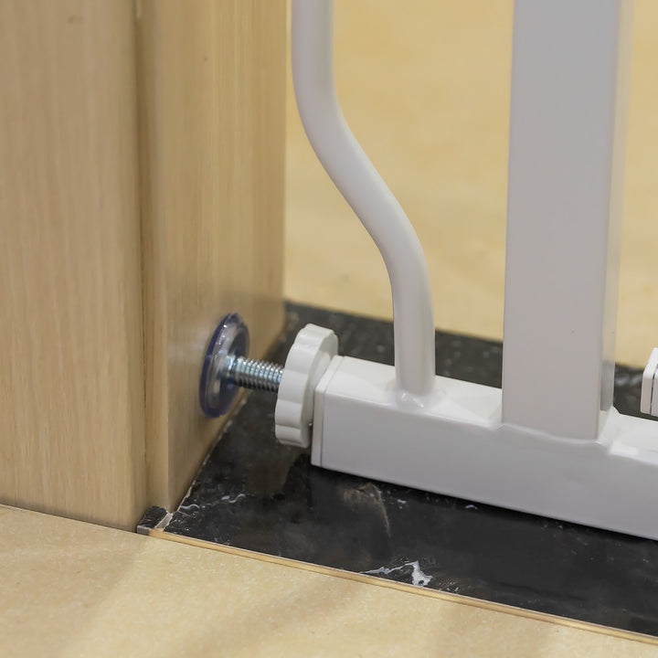 KEANO Walk-Thru Safety Gate for Baby and Pets, Child Proof Fence for Doorways, Stairways, Hallways