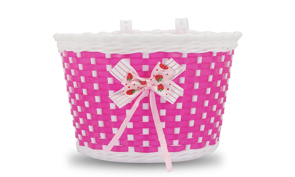 Kids Bike Basket with Flower or Bowknot