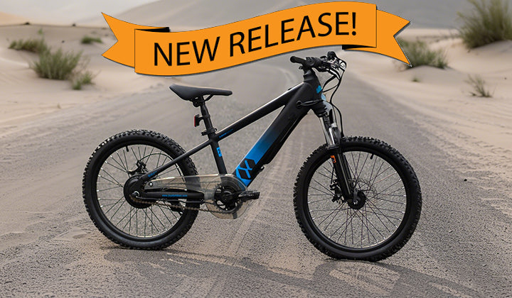 JOYSTAR Starmoto electric bike for teens on trail