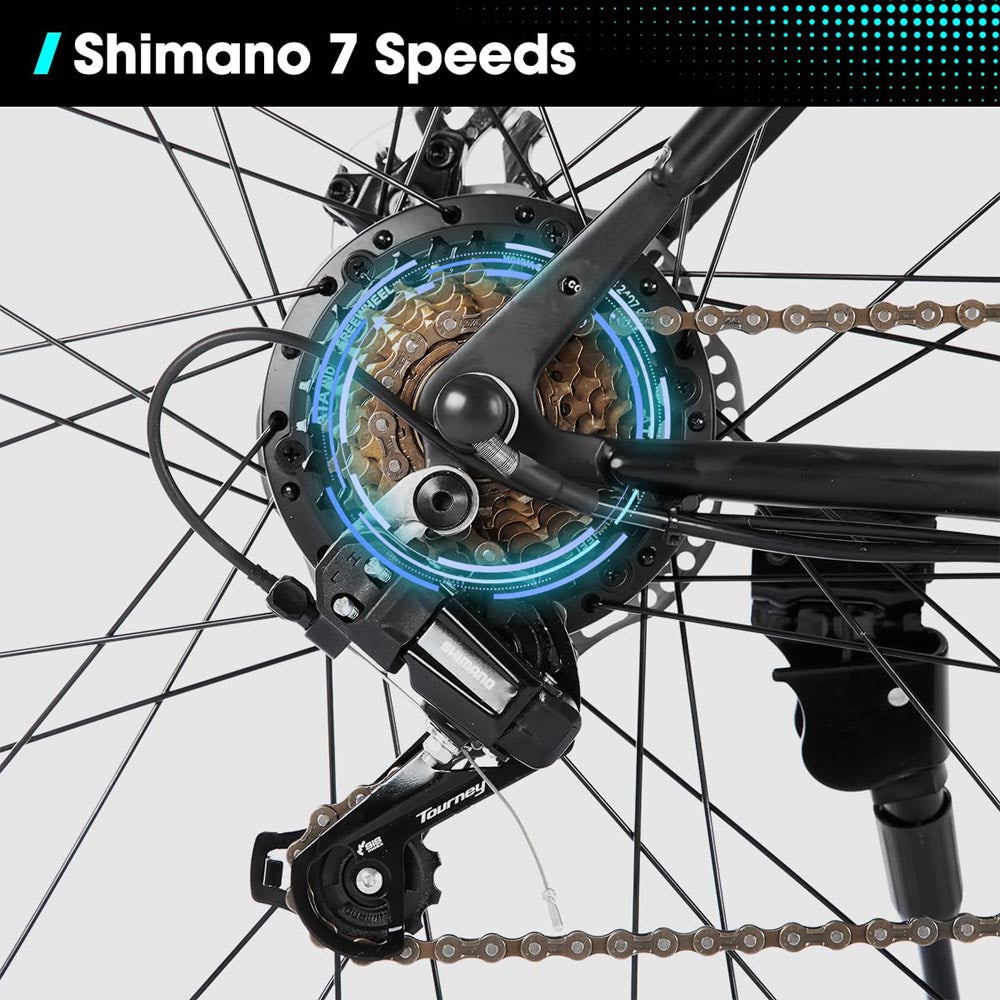hiland rockshark walmart electric bicycles JOYSTAR Rockshark Electric Mountain Bike Aluminum 500W 20MPH Adults E- – JOYSTARBIKE