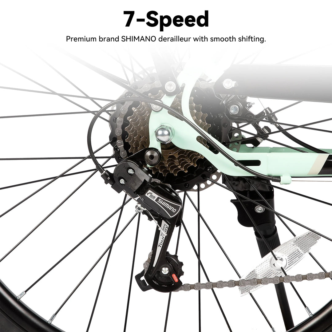 JOYSTAR 26" Electric Bike for Adults with 500W Brushless Motor HILAND