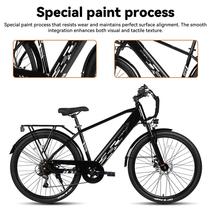 JOYSTAR 26" Electric Bike for Adults with 500W Brushless Motor HILAND