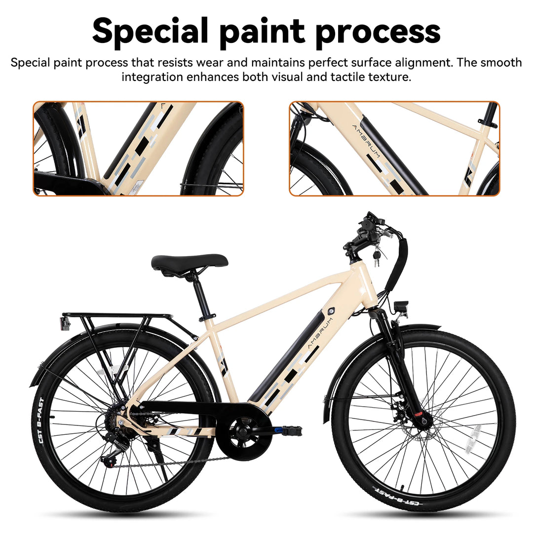 JOYSTAR 26" Electric Bike for Adults with 500W Brushless Motor HILAND