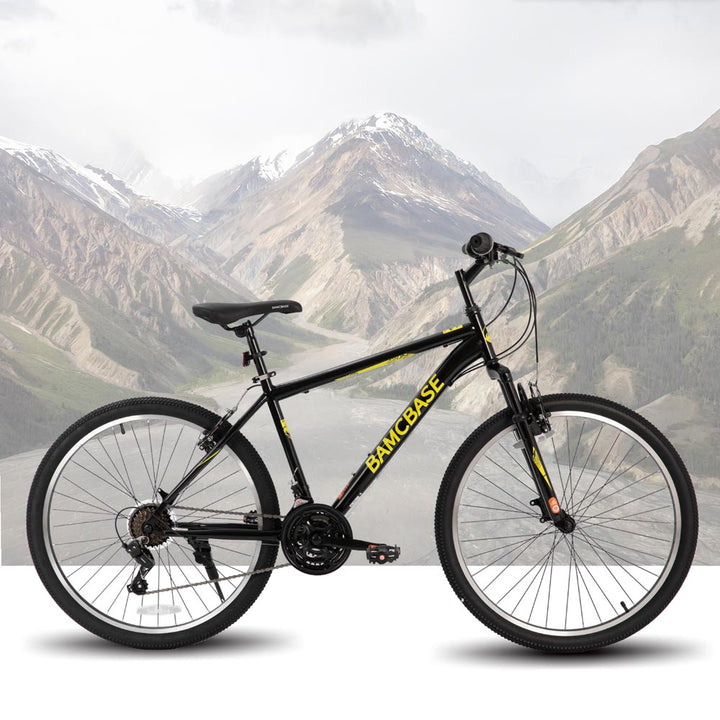 HILAND Agave 26 27.5 29 Inch Mountain Bike with 21 Speeds Hardtail Bicycle for Adults