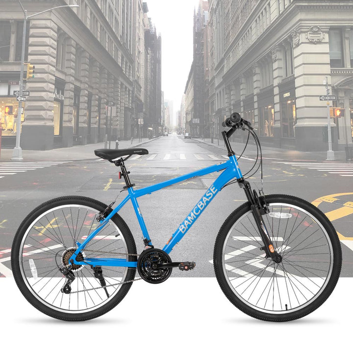 HILAND Agave 26 27.5 29 Inch Mountain Bike with 21 Speeds Hardtail Bicycle for Adults