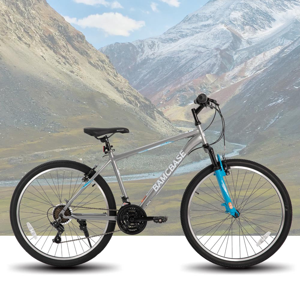 HILAND Agave 26 27.5 29 Inch Mountain Bike with 21 Speeds Hardtail Bicycle for Adults