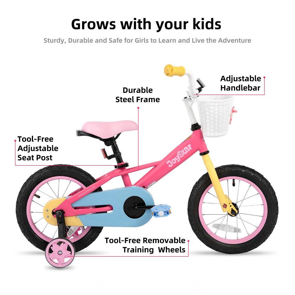 JOYSTAR Macaron Girls Rainbow Bike - JOYSTARBIKE