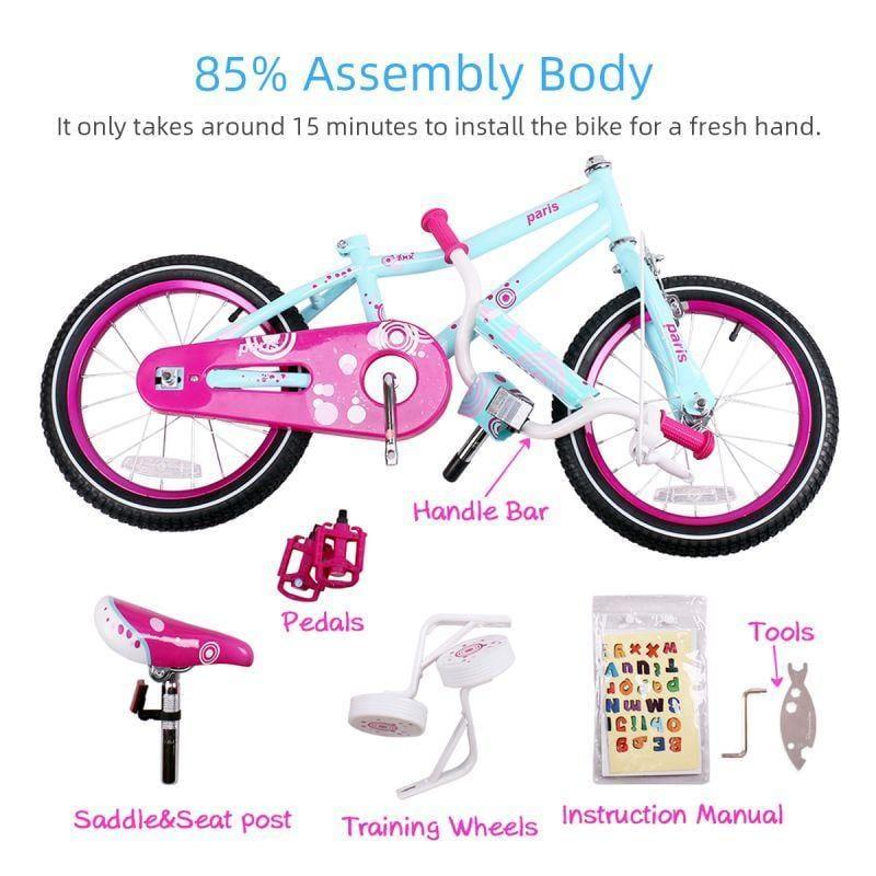 JOYSTAR Paris Girls Bike for 3-9 year children - JOYSTAR BIKE