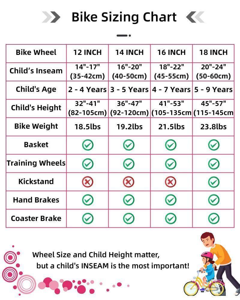 JOYSTAR Paris Girls Bike for 3-9 year children - JOYSTAR BIKE