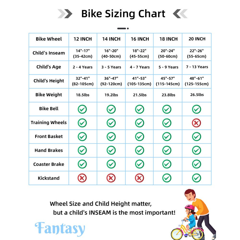 JOYSTAR Fantasy Girls Bike for 3-13 Years Girls EU JOYSTAR BIKE EU