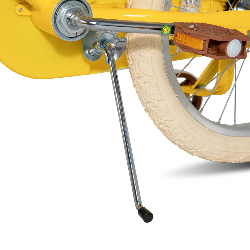 JOYSTAR Fantasy 18 Inch Girls Bike for Ages 5-8, Yellow JOYSTAR