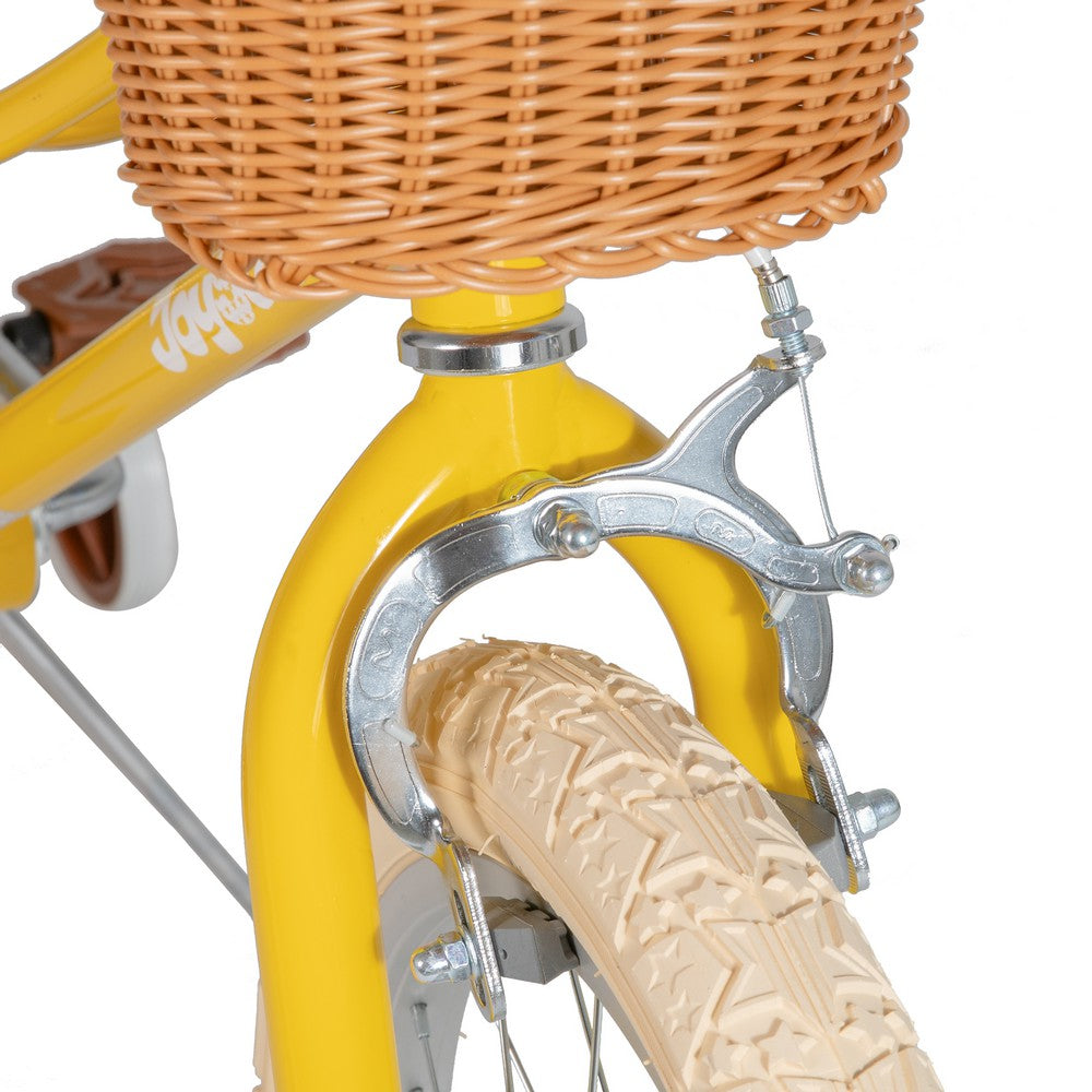 JOYSTAR Fantasy 18 Inch Girls Bike for Ages 5-8, Yellow JOYSTAR