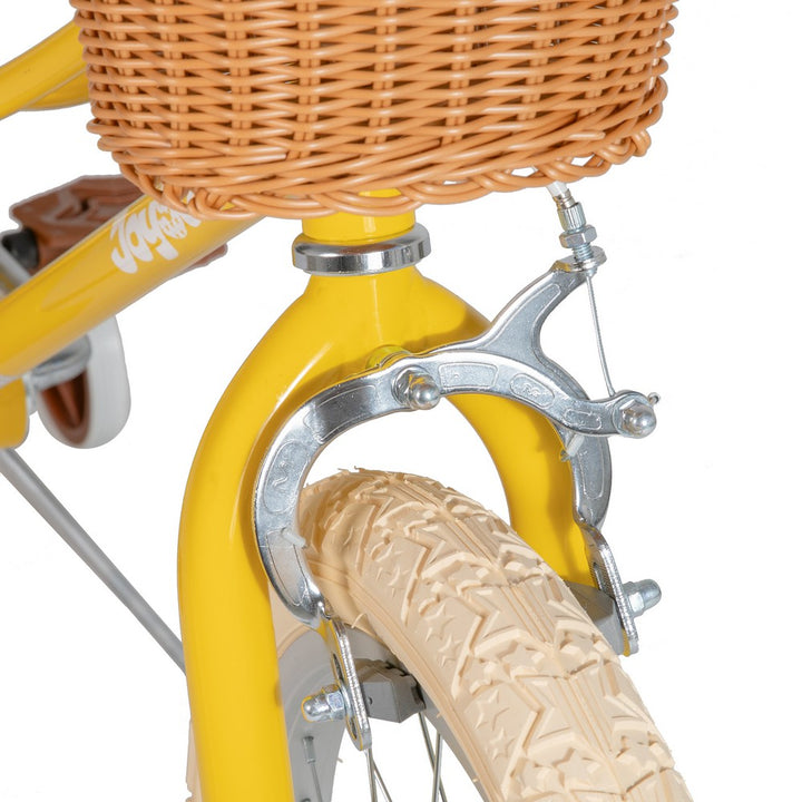 JOYSTAR Fantasy 18 Inch Girls Bike for Ages 5-8, Yellow JOYSTAR