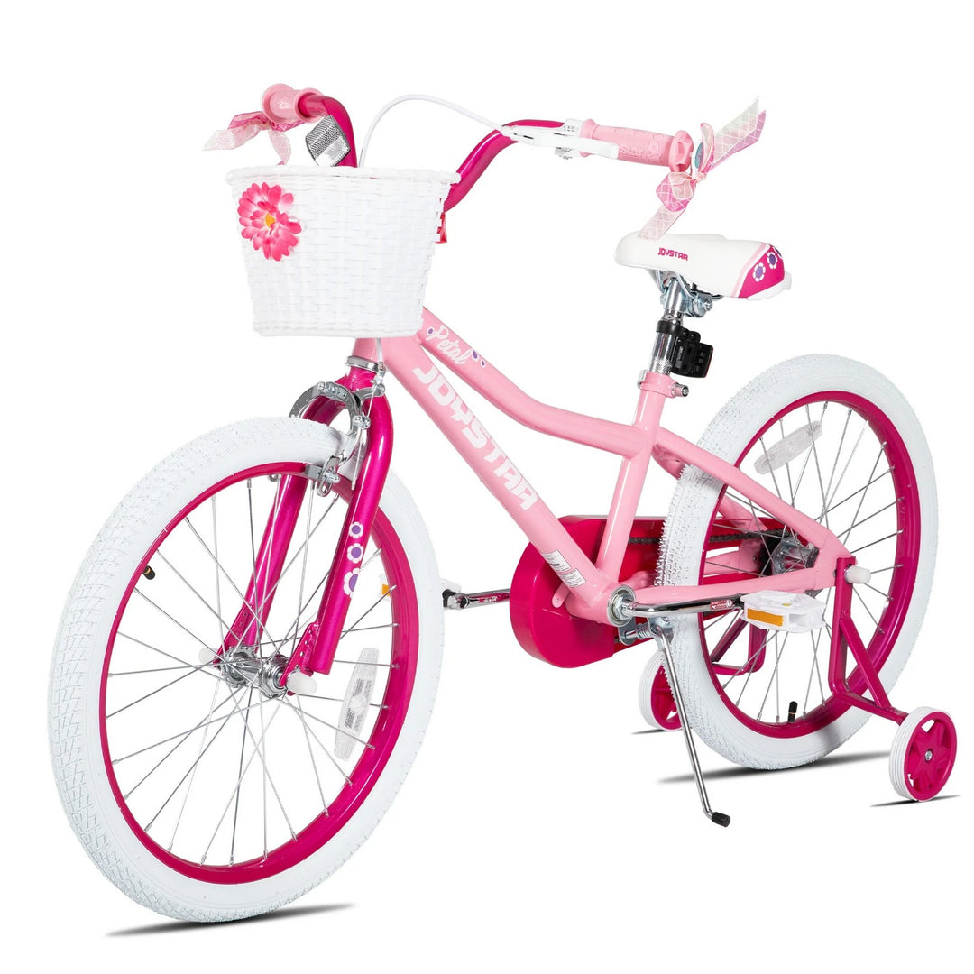 JOYSTAR Petal Girls Bike for Toddlers & Kids with Training Wheels JOYSTAR