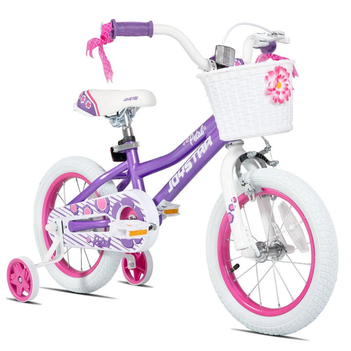 JOYSTAR Petal Girls Bike for Toddlers & Kids with Training Wheels JOYSTAR
