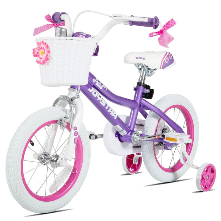 JOYSTAR Petal Girls Bike for Toddlers & Kids with Training Wheels JOYSTAR