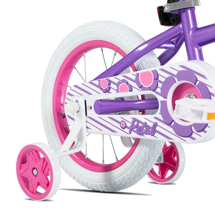 JOYSTAR Petal Girls Bike for Toddlers & Kids with Training Wheels JOYSTAR