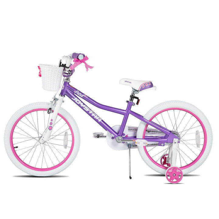 JOYSTAR Petal Girls Bike for Toddlers & Kids with Training Wheels JOYSTAR