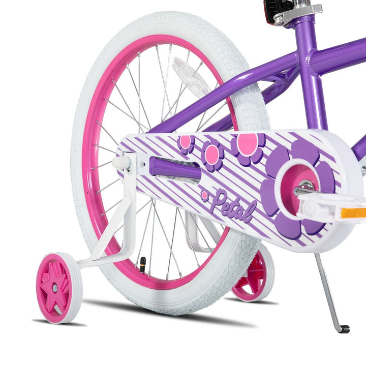 JOYSTAR Petal Girls Bike for Toddlers & Kids with Training Wheels JOYSTAR