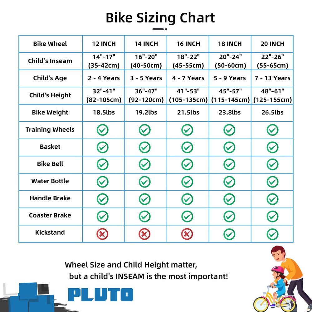 JOYSTAR Pluto 2.0 Kids Bike WT - JOYSTARBIKE