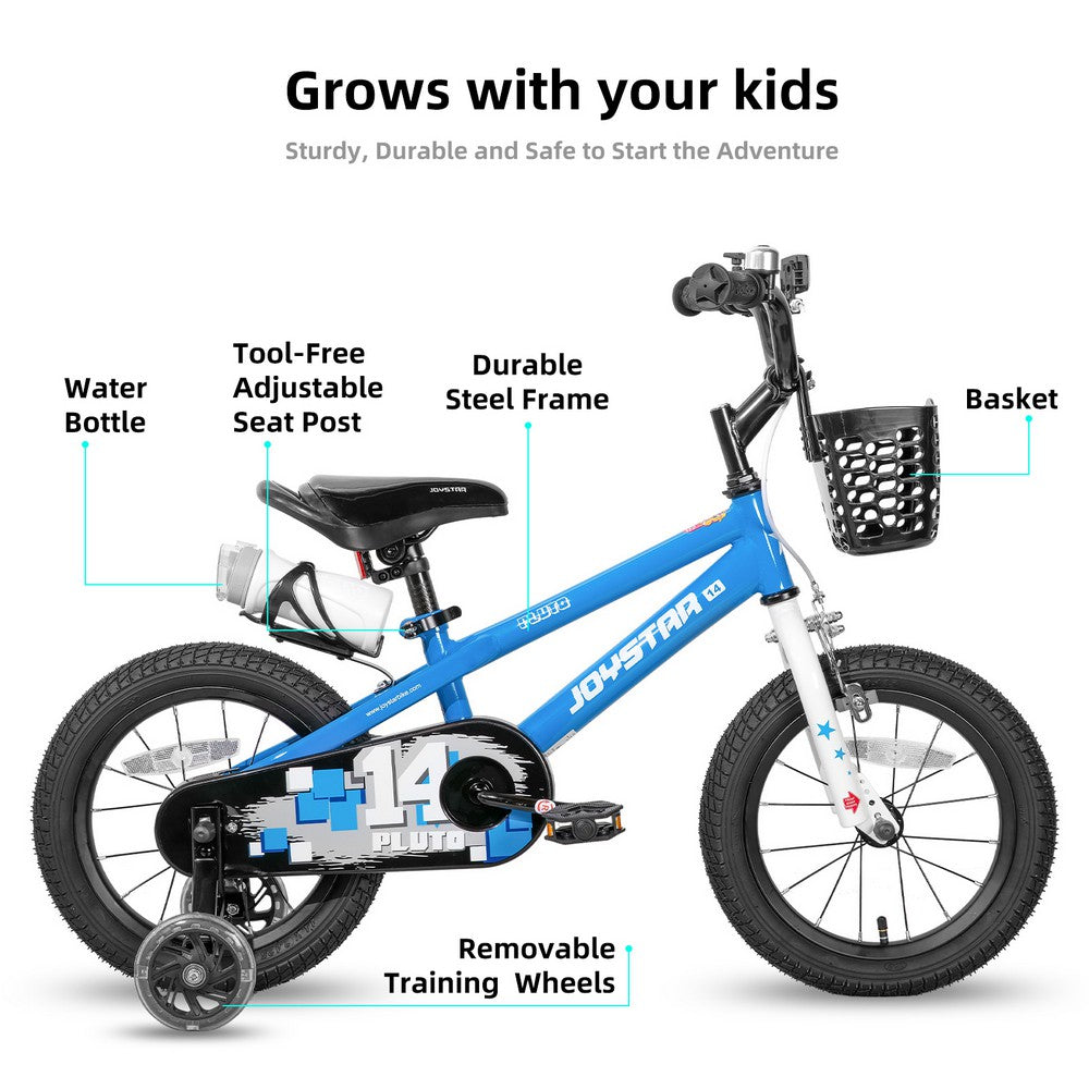 JOYSTAR Pluto 14 Pollici Bicicletta Per Bambini E Bambine Da 3 A 5 Anni Bicicletta Per Bambini Da 14 Pollici Con 189532 JOYSTAR Pluto 14 Pollici Bicicletta Per Bambini E Bambine Da 3 A 5 Anni Bicicletta Per Bambini Da 14 Pollici Con 189532