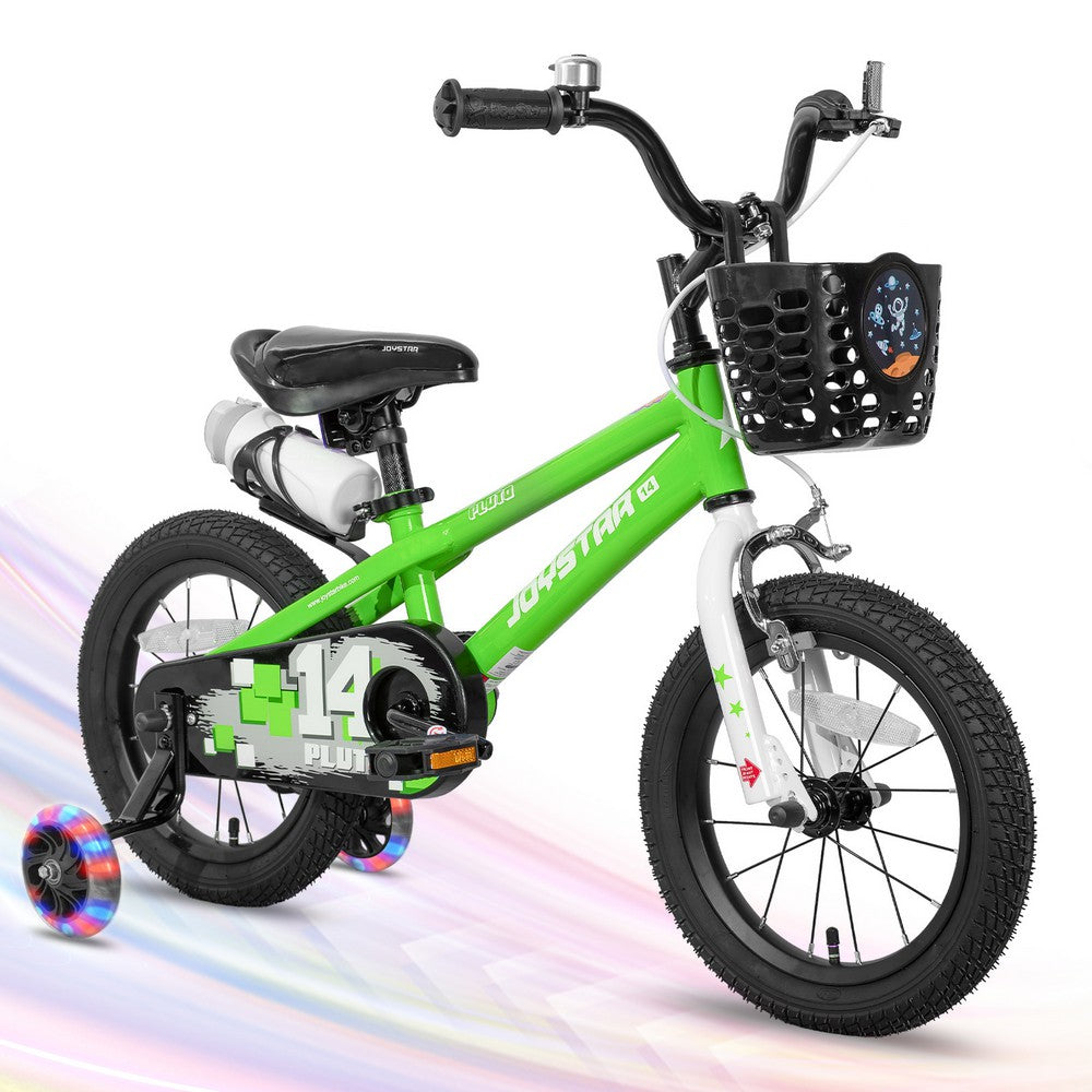 JOYSTAR Pluto 2.0 Kids Bike with Flash Training Wheels - JOYSTARBIKE