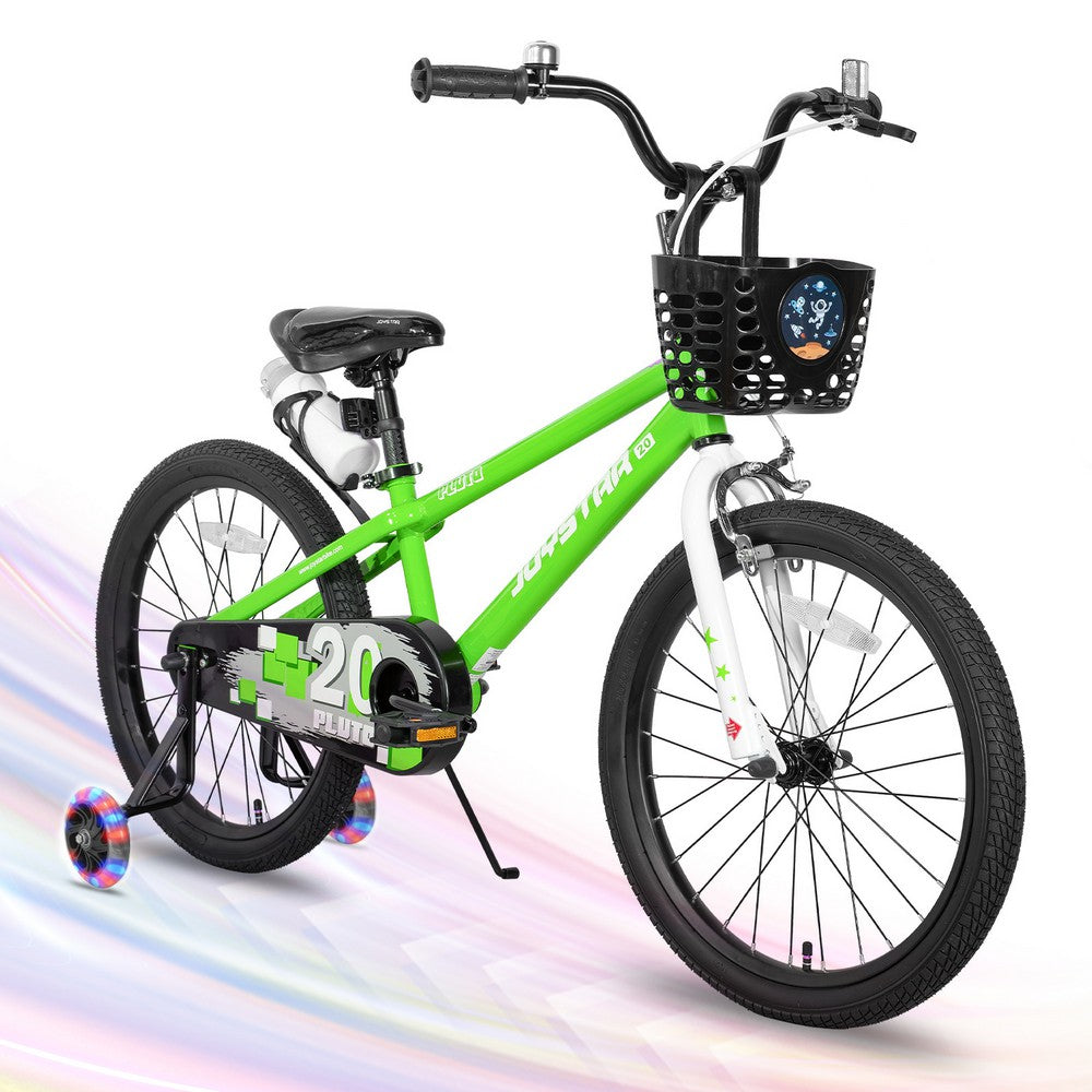 JOYSTAR Pluto 2.0 Kids Bike with Flash Training Wheels - JOYSTARBIKE