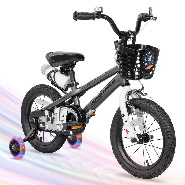 JOYSTAR Pluto 2.0 Kids Bike with Flash Training Wheels - JOYSTARBIKE