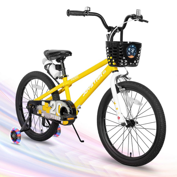 JOYSTAR Pluto 2.0 Kids Bike with Flash Training Wheels - JOYSTARBIKE