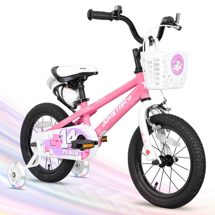 JOYSTAR Pluto 2.0 Kids Bike with Flash Training Wheels - JOYSTARBIKE