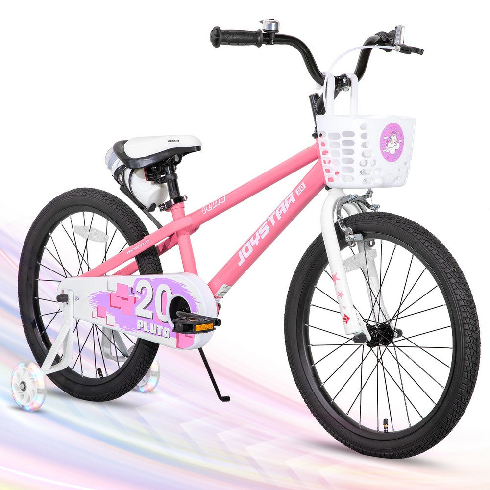 JOYSTAR Pluto 2.0 Kids Bike with Flash Training Wheels - JOYSTARBIKE