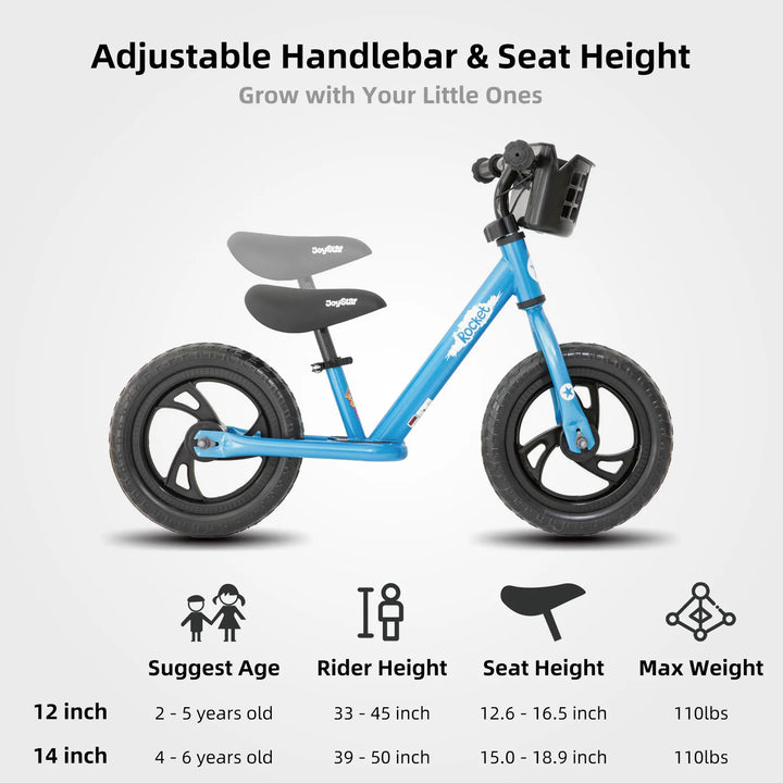 JOYSTAR Roadster 12"/14" Kids Balance Bike JOYSTAR