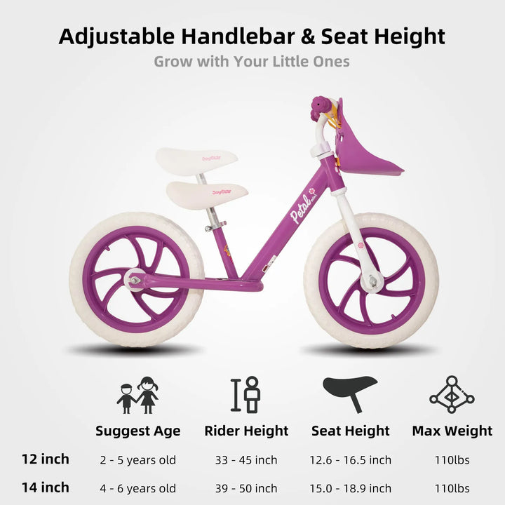 JOYSTAR Roadster 12"/14" Kids Balance Bike JOYSTAR