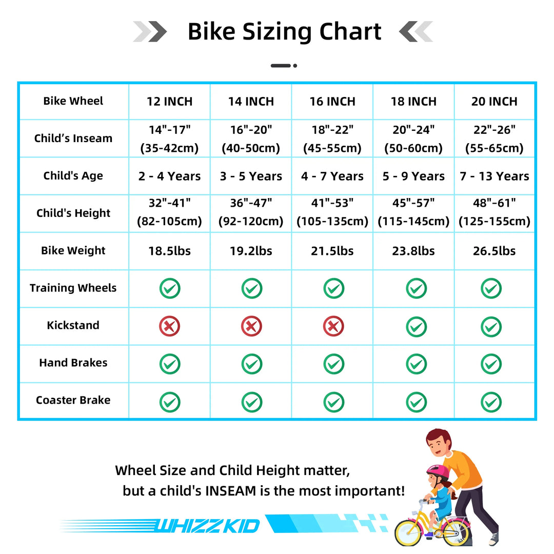 JOYSTAR WHIZZ Unisex Kids Bike JOYSTAR