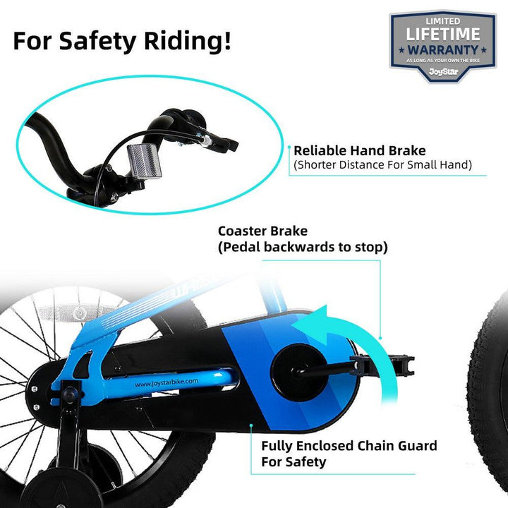 JOYSTAR WHIZZ Unisex Kids Bike - JOYSTARBIKE