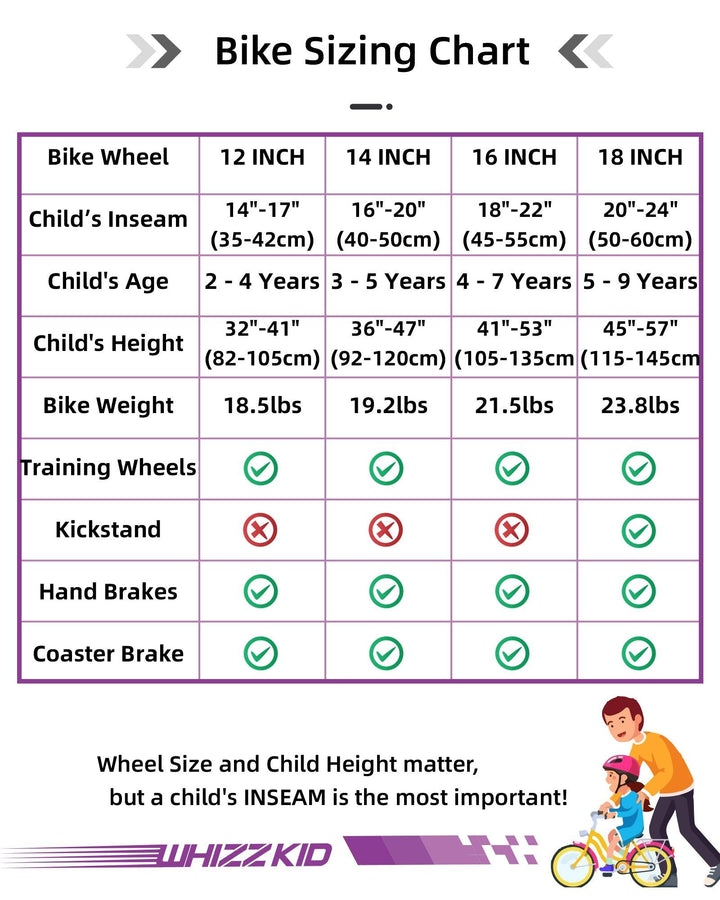 JOYSTAR WHIZZ Unisex Kids Bike - JOYSTARBIKE