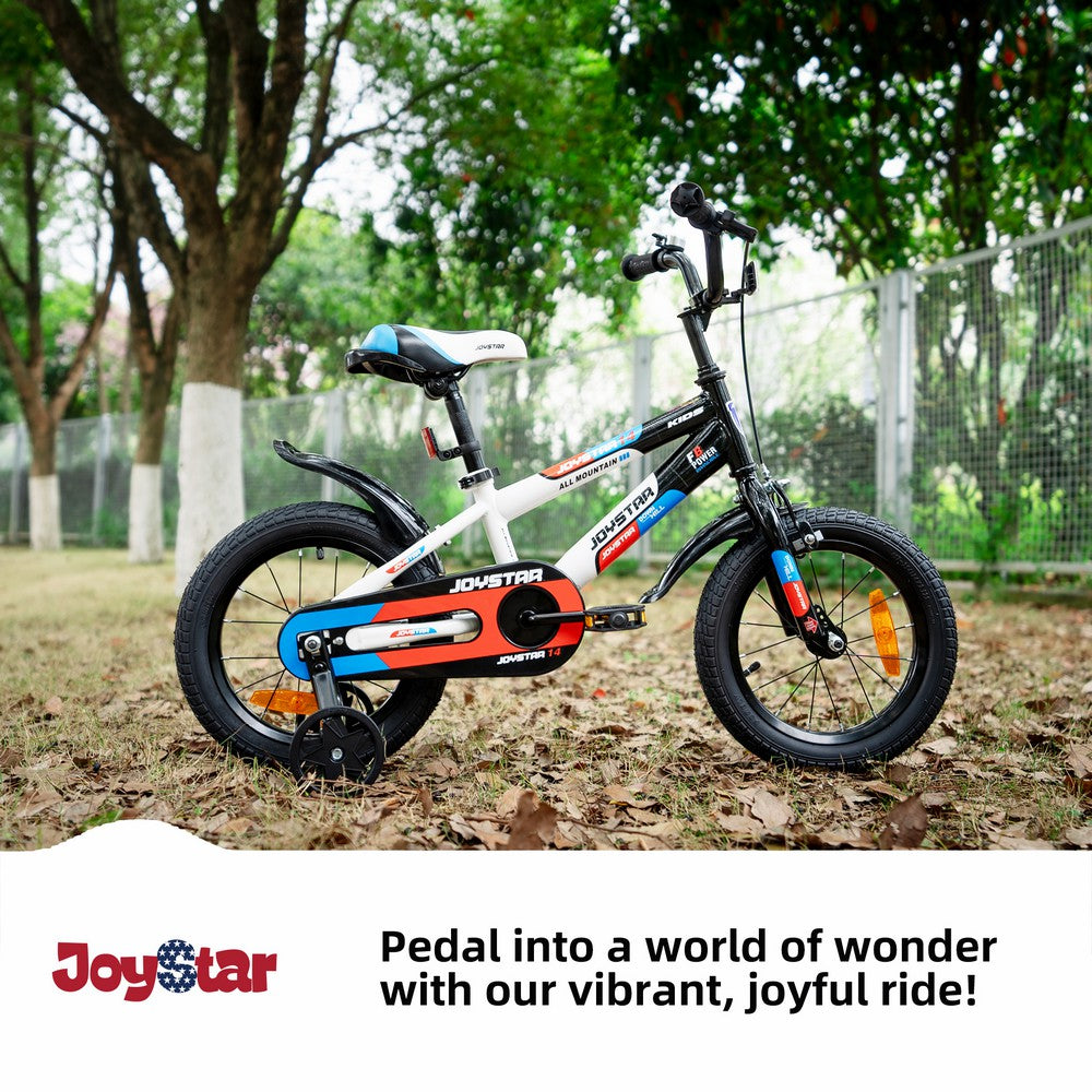 JOYSTAR Berry Vélo enfant 12 pour garçons et filles de 2 à 4 ans, vélo garçon de 12 pouces avec stabilisateurs, blanc JOYSTAR Berry Vélo enfant 12 pour garçons et filles de 2 à 4 ans, vélo garçon de 12 pouces avec stabilisateurs, blanc