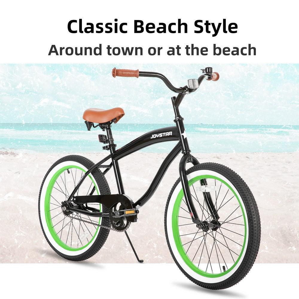 JOYSTAR 20 24 26 Inch Beach Cruiser Bike for Kids, Youth, Men and Women - JOYSTARBIKE