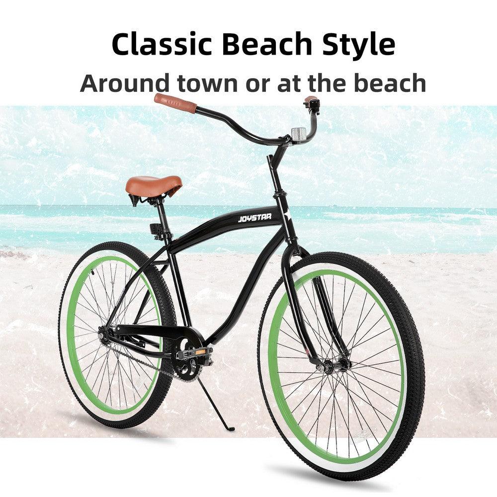 JOYSTAR 20 24 26 Inch Beach Cruiser Bike for Kids, Youth, Men and Women - JOYSTARBIKE