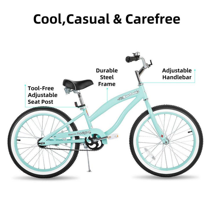 JOYSTAR 20 24 26 Inch Beach Cruiser Bike for Kids, Youth, Men and Women - JOYSTARBIKE