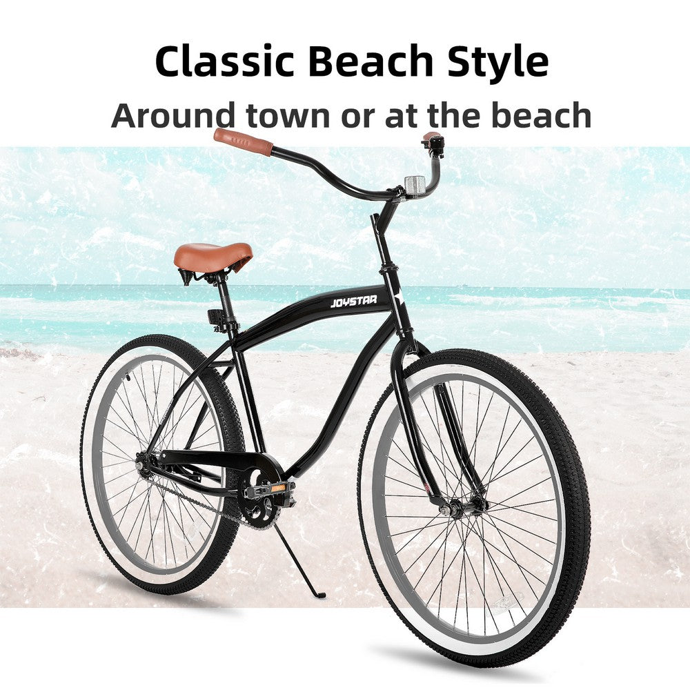 JOYSTAR 20 24 26 Inch Beach Cruiser Bike for Kids, Youth, Men and Women CA JOYSTAR CA