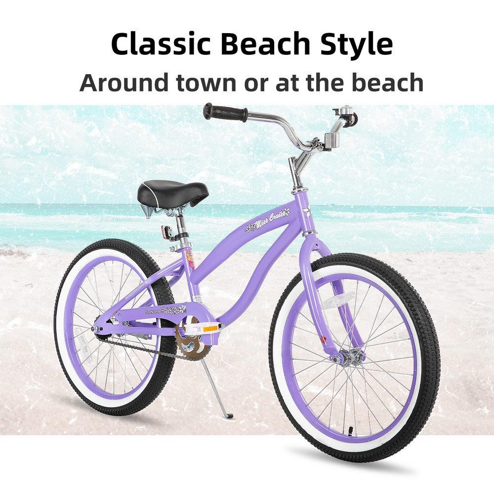 JOYSTAR 20 24 26 inch Beach Cruiser Bike for Kids, Youth, Men and Women. Deep Blue / 26 inch JOYSTAR 20 24 26 inch Beach Cruiser Bike for Kids, Youth, Men and Women. Deep Blue / 26 inch