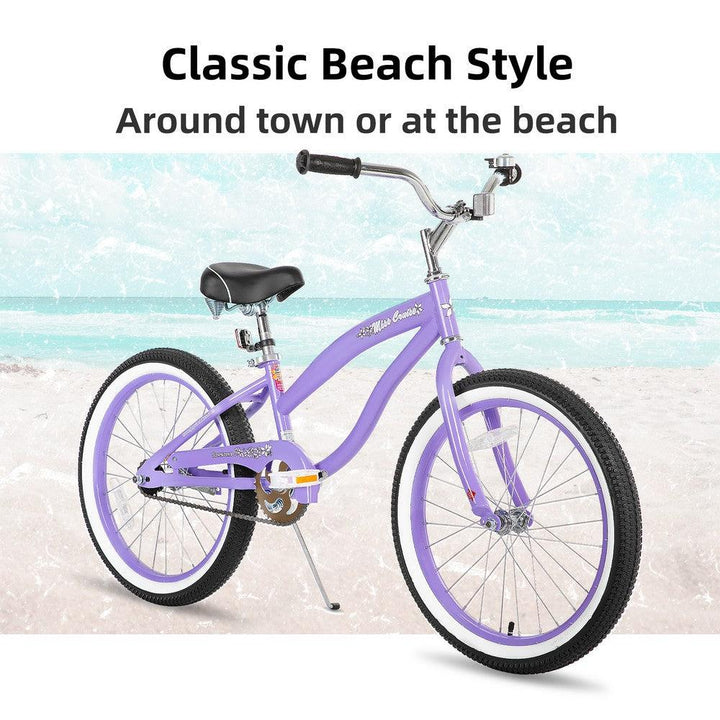 JOYSTAR 20 24 26 Inch Beach Cruiser Bike for Kids, Youth, Men and Women - JOYSTARBIKE