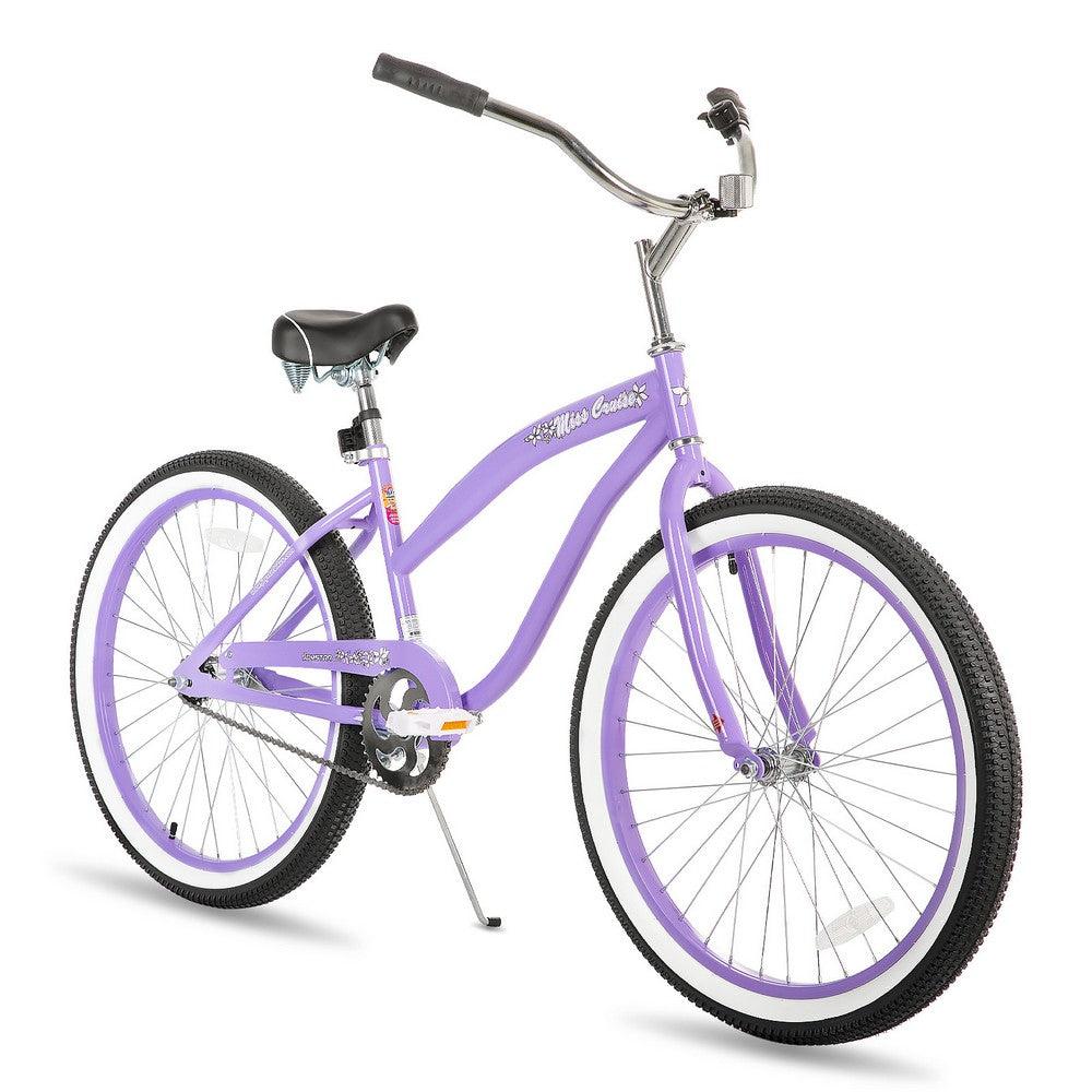 JOYSTAR 20 24 26 Inch Beach Cruiser Bike for Kids, Youth, Men and