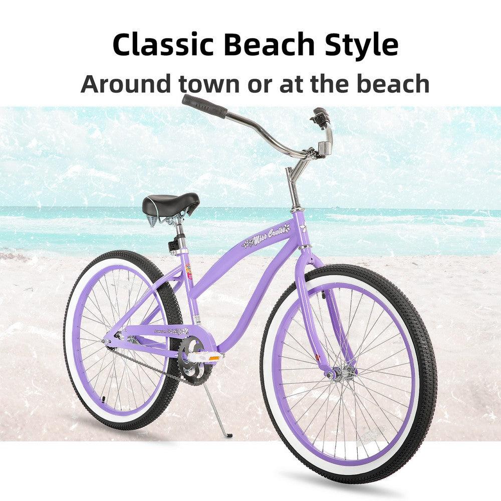 JOYSTAR 20 24 26 Inch Beach Cruiser Bike for Kids, Youth, Men and Women - JOYSTARBIKE