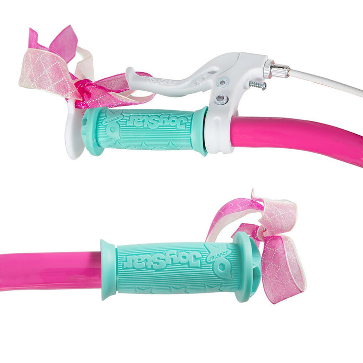 JOYSTAR Unicorn Girls Bike with Doll Carrier JOYSTAR