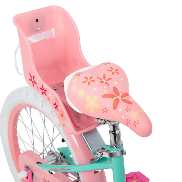 JOYSTAR Unicorn Girls Bike with Doll Carrier JOYSTAR