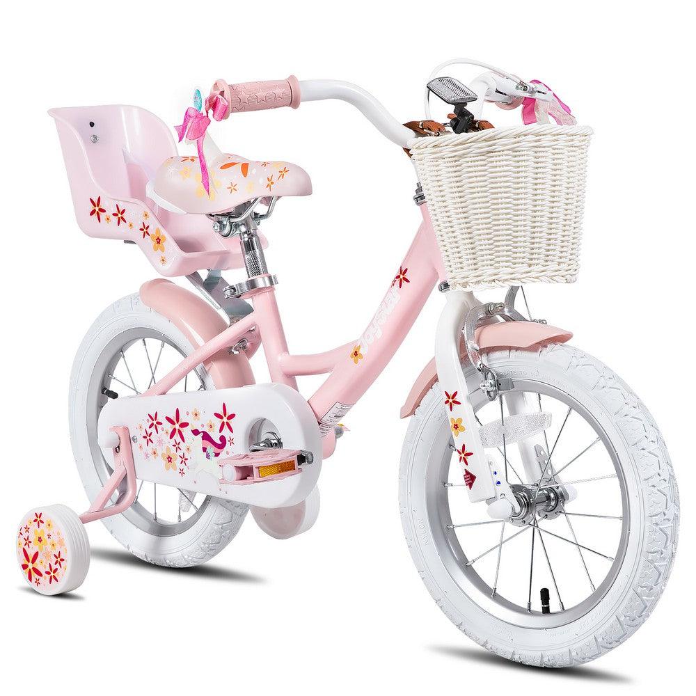 JOYSTAR Unicorn Girls Bike with Doll Carrier from $119.99